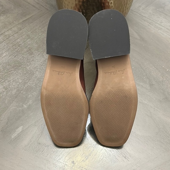 Sam Edelman Womens Thelma Leather Square Toe Ankle Boots - Picture 4 of 10